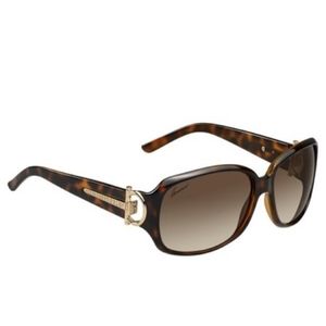 Gucci tortoiseshell sunglasses
